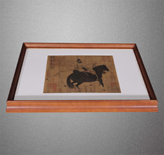 天全书画装裱配框服务案例